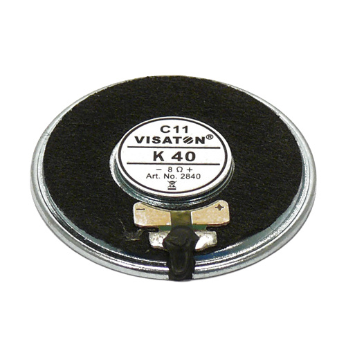 K 40 - 8 1.6" Micro Speaker 8 Ohm