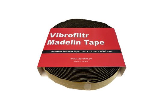 Madelin Tape Alubutyl Damping Tape 1x25x600mm
