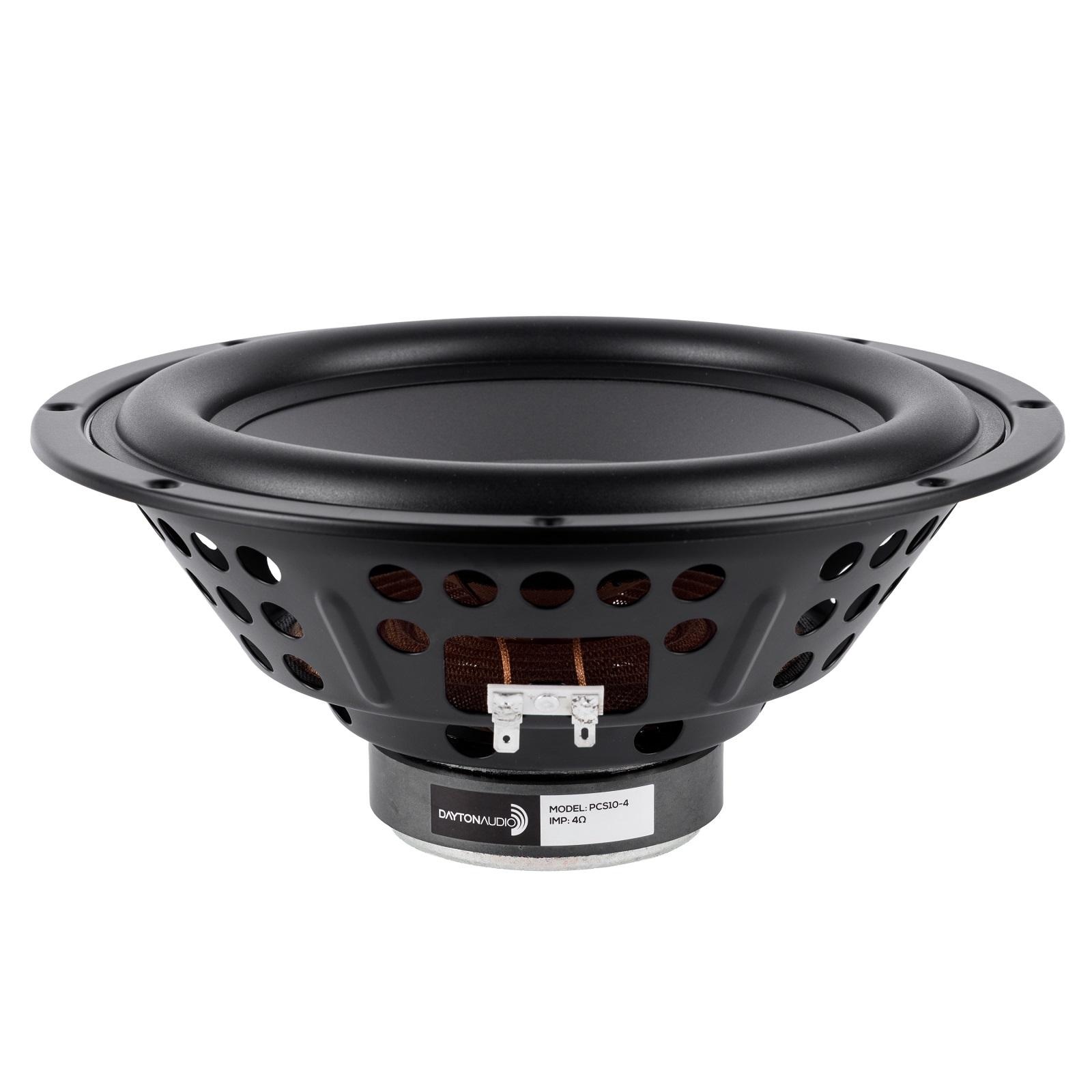 PCS10-4 10" Paper Cone Subwoofer 4 ohms