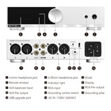 H200 Balanced Headphone Amplifier and Preamplifier