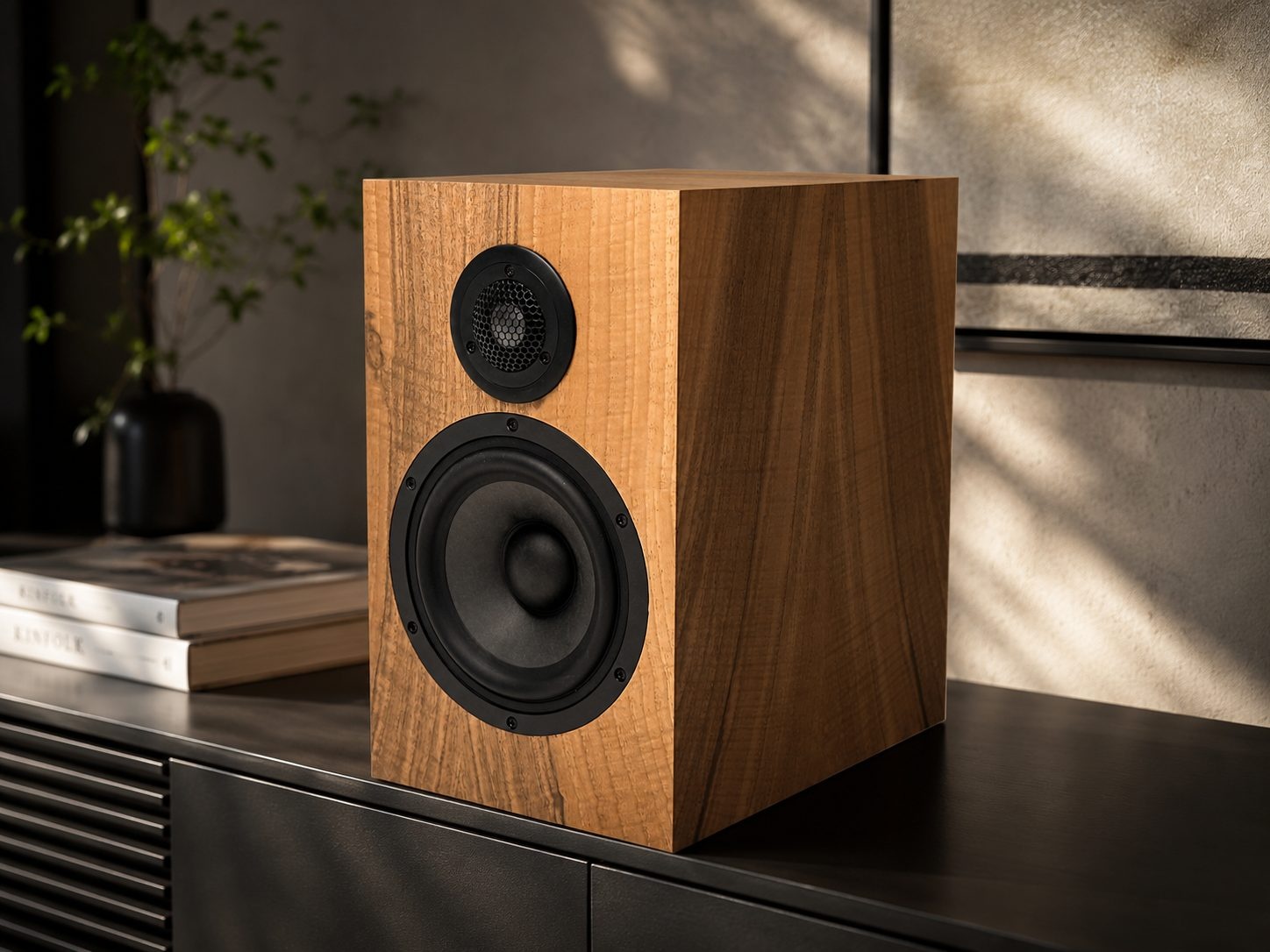 Veritas One Bookshelf Speaker Kit with LD25B-06 and LDW7