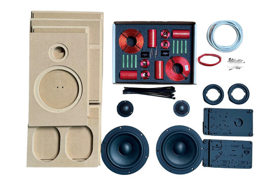 Veritas One Bookshelf Speaker Kit with LD25B-06 and LDW7