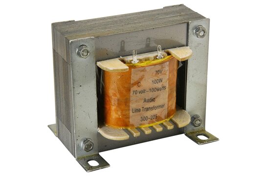 70V 100W High Power Line Matching Transformer