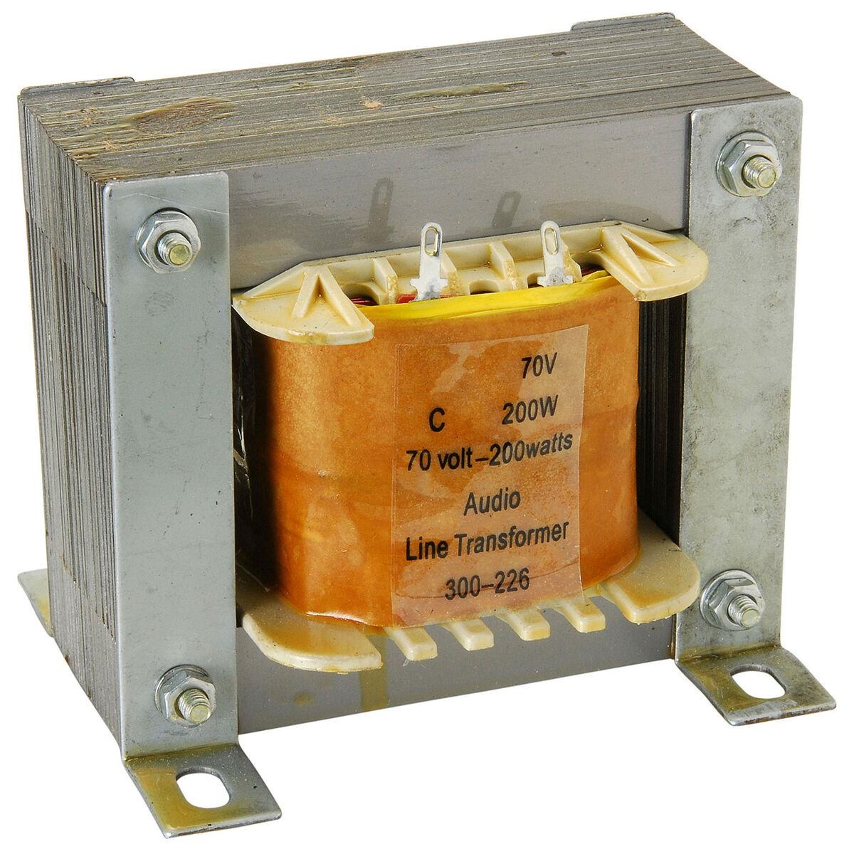 70V 200W Line Matching Transformer