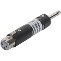 XLR Female to 1/4" Male Line Matching Transformer