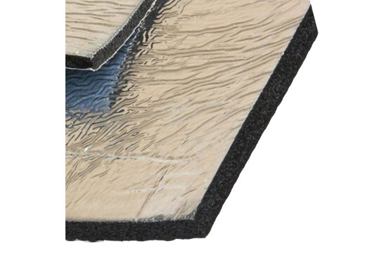 Autoshim Black Flex 6mm Foil Acoustic Foamed Rubber | 50x75cm