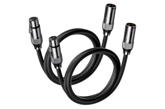 XLR to XLR cable 1.2m 2 Pack