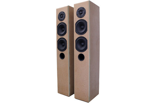 2.5 Way Floorstanding Speaker kit | Components and Flatpack