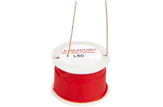 L50-0,22 | 0,22 mH | 0,59 Ω | 2% | 24 AWG | MCoil AirCore Coil