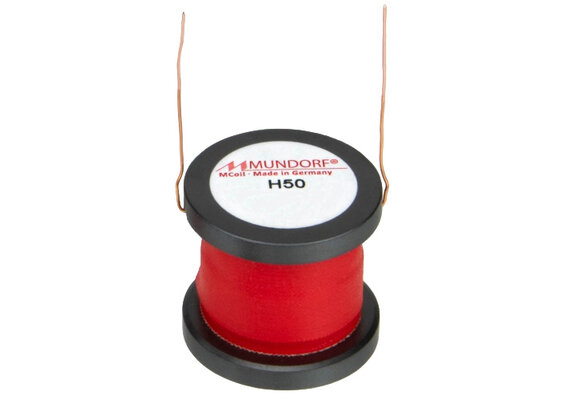 H50-12 | 12 mH | 1,75 Ω | 3% | 24 AWG