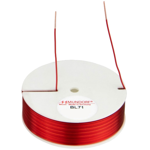 BL71-2,2 | 2,2 mH | 1,39 Ω | 2% | 21 AWG | MCoil AirCore Baked Varnish Coil