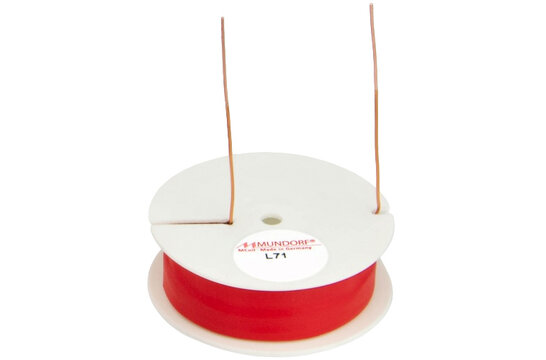 L71-1,0 | 1,0 mH | 0,88 Ω | 2% | 21 AWG | MCoil AirCore Coil