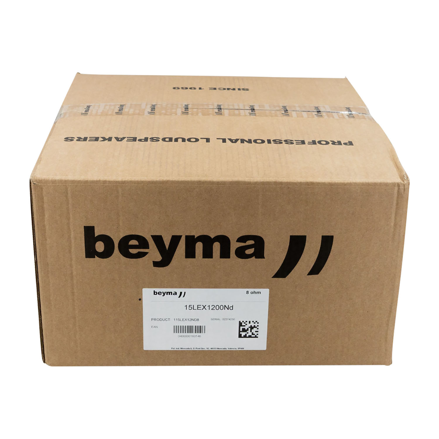 15LEX1200Nd 15" Subwoofer 8 ohms