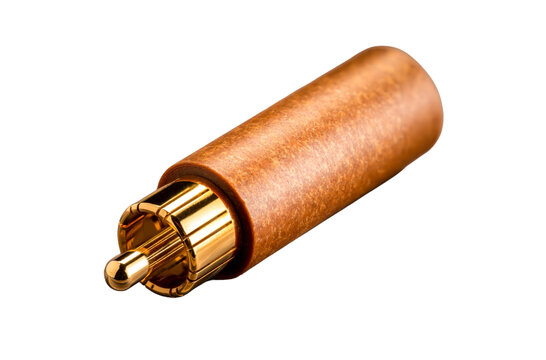 RCA Paper Teflon Inside Brown RCA Plug 7.9 mm Cable