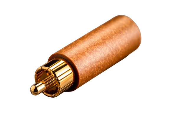RCA Paper Inside Brown Plug