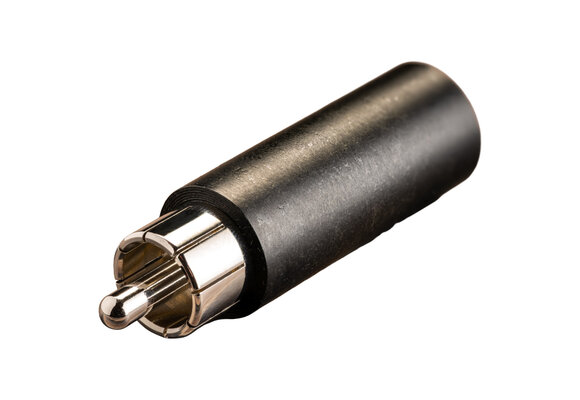 RCA Paper Teflon Inside Black Plug