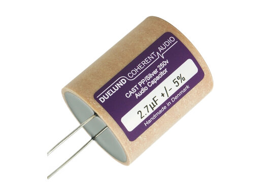 CAST-PP-AG-250-3,3 | 3,3 µF | 5% | 250 V | CAST Polypropylene Silver Hybrid Capacitor