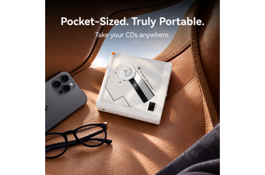 Disc Nano-B Portable CD Player with DAC & Headphone Amplifier