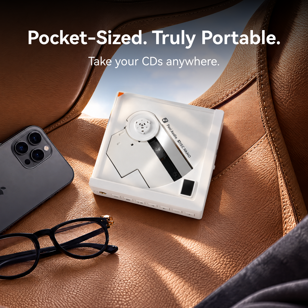 Disc Nano-B Portable CD Player with DAC & Headphone Amplifier