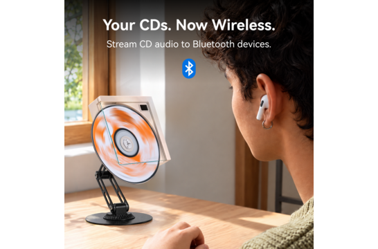 Disc Nano-B Portable CD Player with DAC & Headphone Amplifier