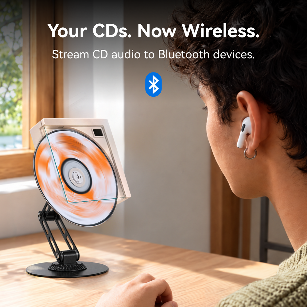 Disc Nano-B Portable CD Player with DAC & Headphone Amplifier