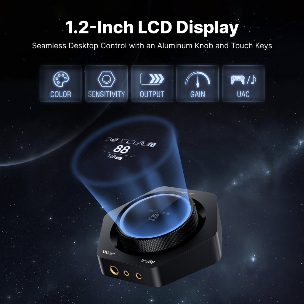 ZH1 Smart-Tuned Fully Balanced Desktop DAC Amp