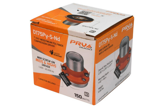 D175Py-S-Nd 1" Compression Driver 8 ohms