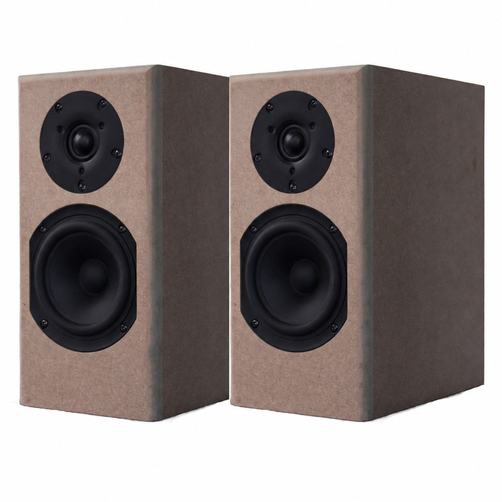 2 weg  Martini Boekenplank Speaker kit | Componenten en Houtpakket