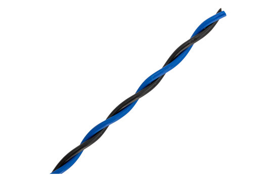 ACW215P-BK/BU Angelique® Copper SolidCore Twisted Pair Wire per meter