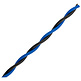 ACW215P-BK/BU Angelique® Copper SolidCore Twisted Pair Wire per meter