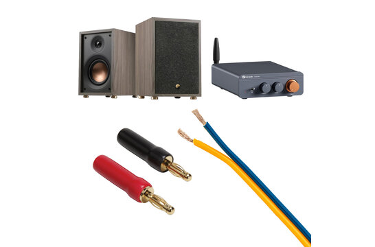 Hivi Oasis 140 and Fosi Audio BT20A Speaker Bundle