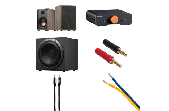 Hivi Oasis MAX and SUB10G + Fosi Audio ZA3 Speaker bundle
