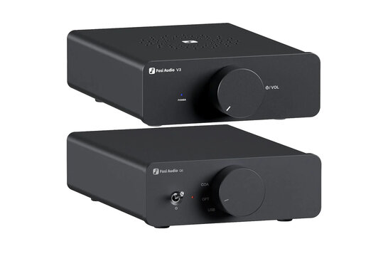 Fosi Q6 DAC & V3 AMP + Cables Bundle