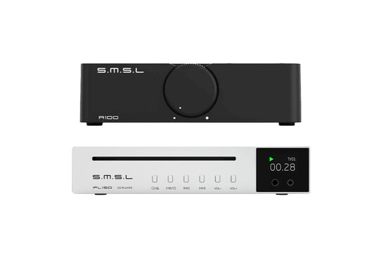 S.M.S.L. PL150 Silver + A100 CD Listening and Cables Bundle