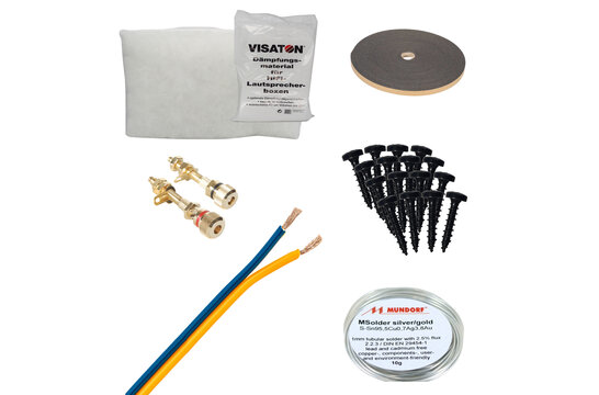 DIY Speaker Assembly Kit Small for Cabinets Under 30 Liters