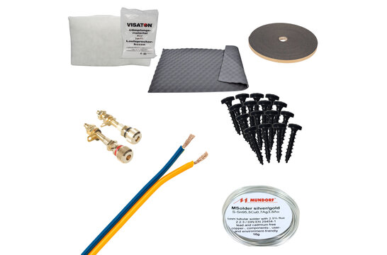 DIY Speaker Assembly Kit Big for Cabinets over 45 Liter