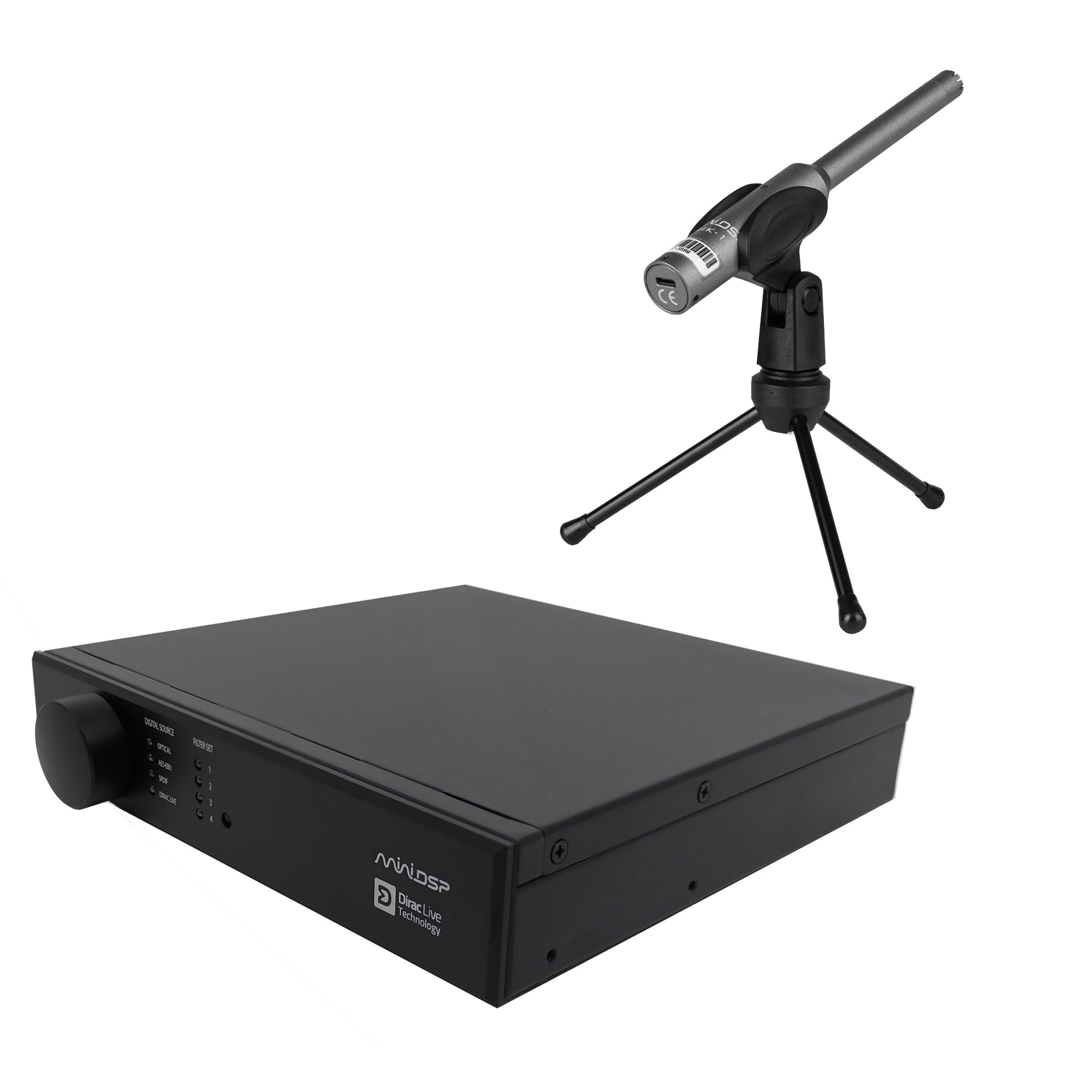 miniDSP DDRC-22D + UMIK-1 Measurement Bundle – Digitale Dirac Live DSP met USB Meetmicrofoon