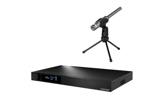miniDSP SHD + UMIK-1 Measurement Bundle – HiFi DSP Streamer met USB Meetmicrofoon