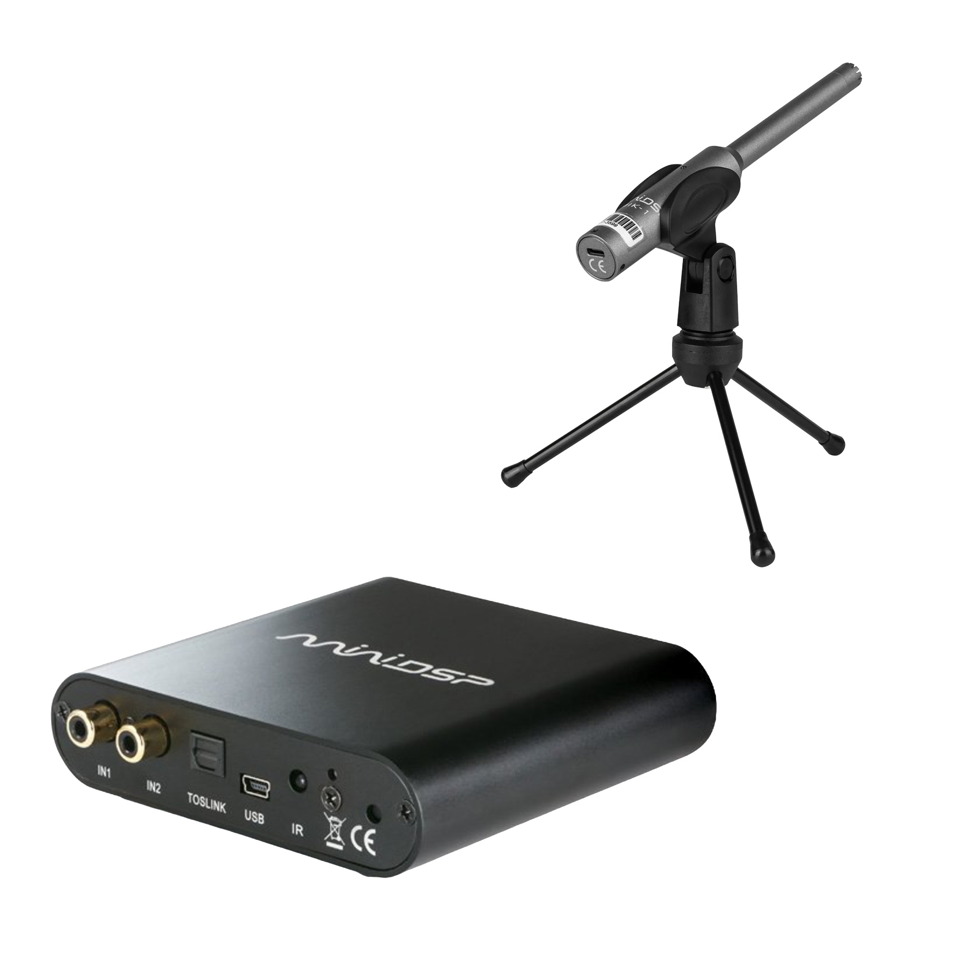 miniDSP DDRC-24 + UMIK-1 Measurement Bundle – DSP Processor met Dirac Live en USB Meetmicrofoon