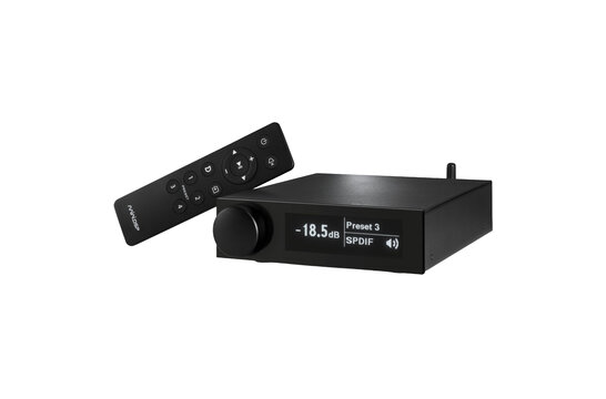 miniDSP Flex Unbalanced + UMIK-1 Measurement Bundle – DSP Processor met RCA en USB Meetmicrofoon