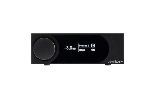 miniDSP SHD Power + UMIK-1 Measurement Bundle – Streaming DSP Versterker met USB Meetmicrofoon