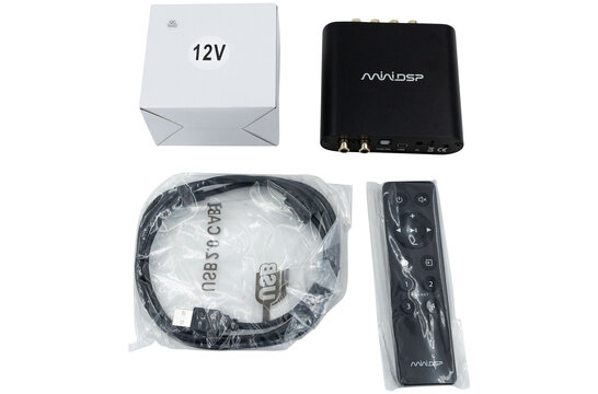 miniDSP 2x4 HD + UMIK-1 Measurement Bundle – DSP Processor met USB Meetmicrofoon