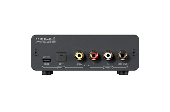 Fosi Q6 DAC & V3 AMP + Cables Bundle