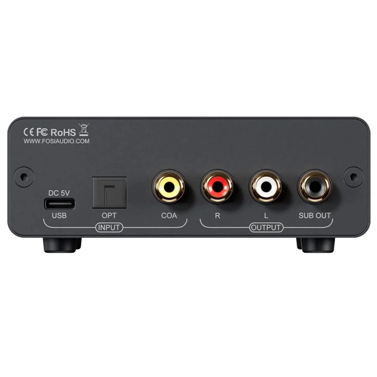 Fosi Q6 DAC & V3 AMP + Cables Bundle