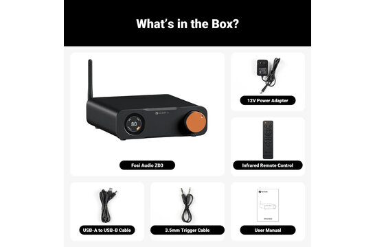 Hivi Oasis MAX and SUB10G + Fosi Audio ZA3 Speaker bundle