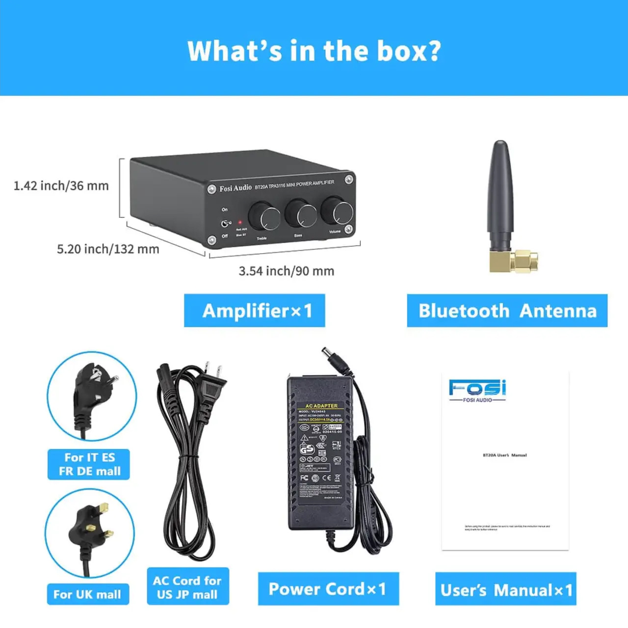 Hivi Oasis 140 and Fosi Audio BT20A Speaker Bundle