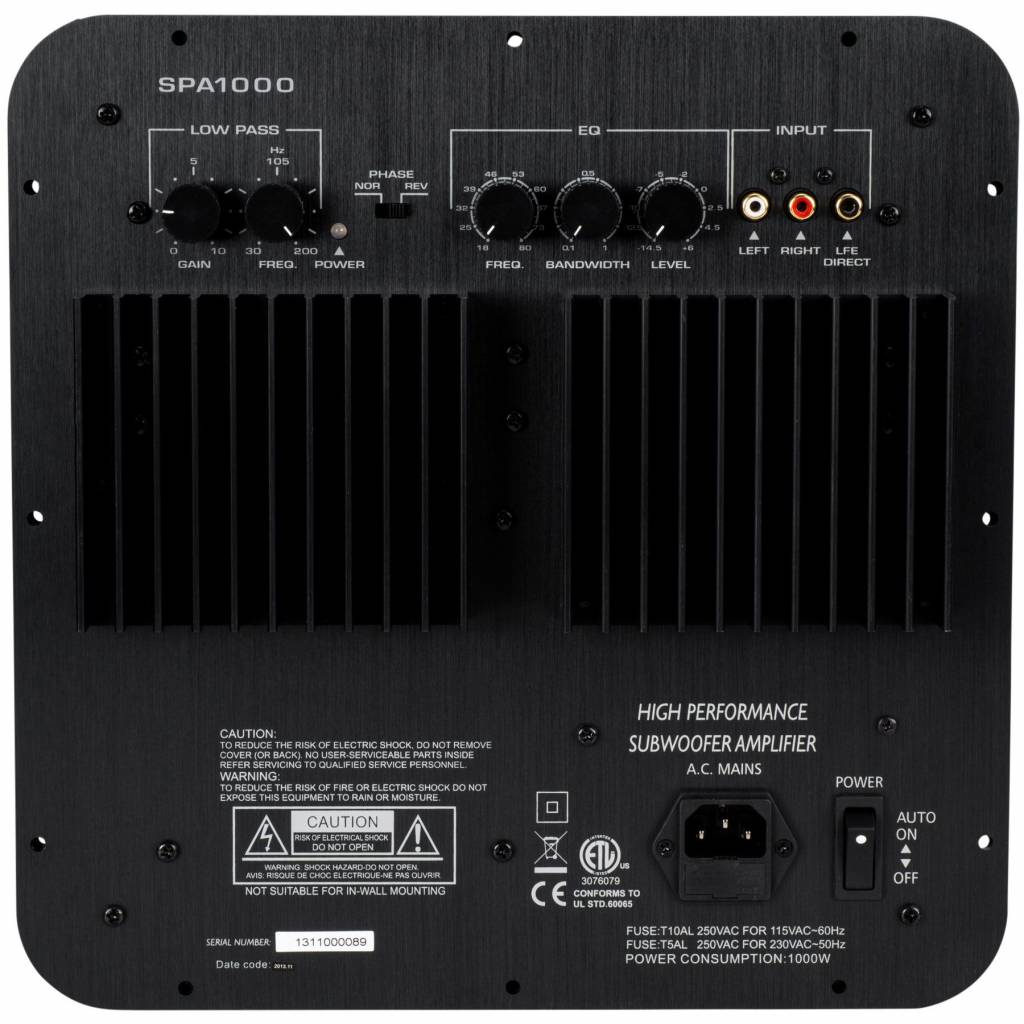 SPA1000 Subwoofer Plate Amplifier