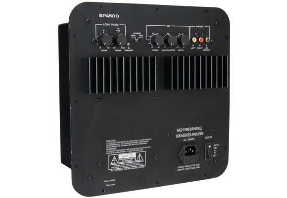 SPA500 Sub Amplificatore a Piastra