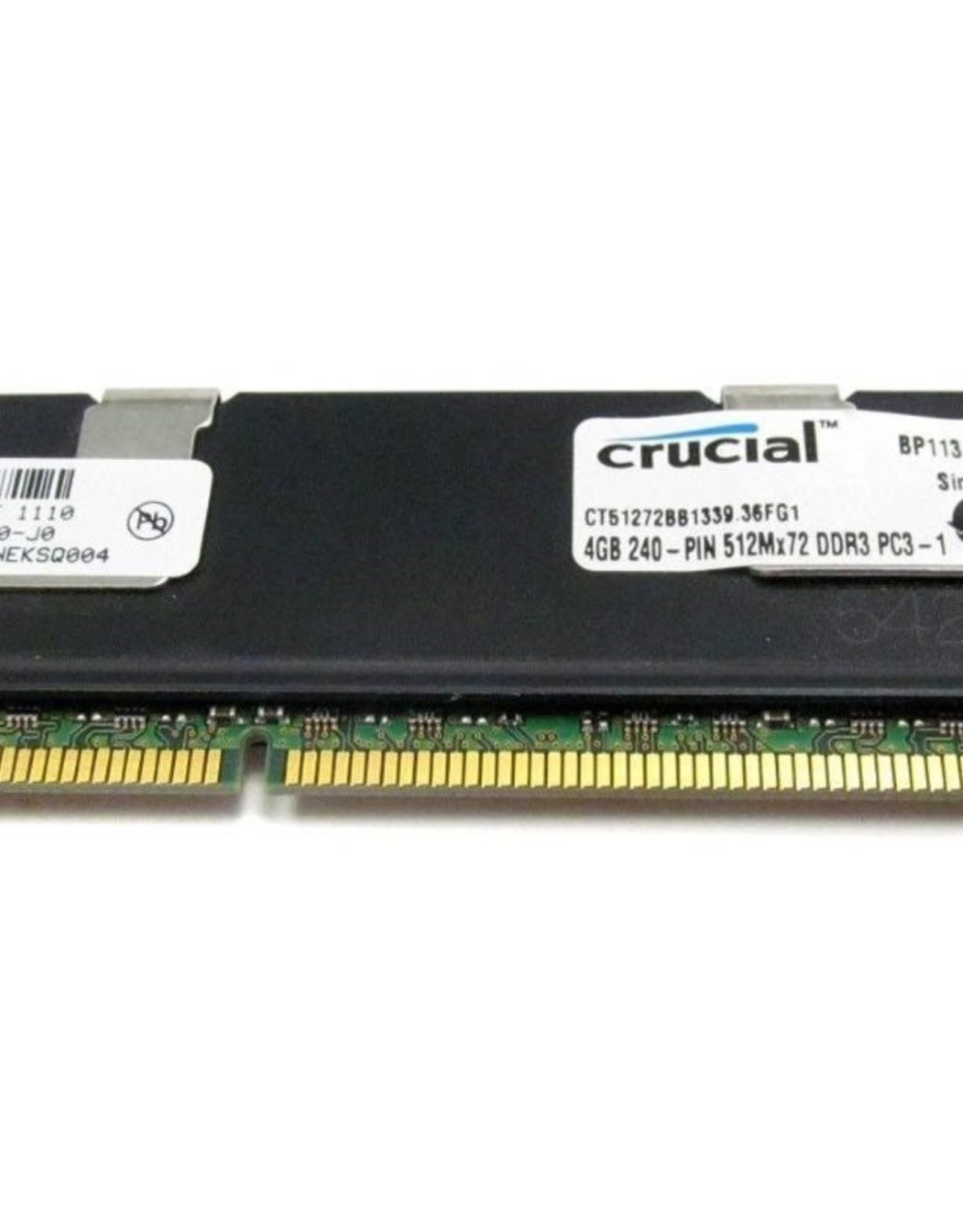 Various Brands 4 GB RAM PC3-10600R DDR3 ECC Registered Memory modules