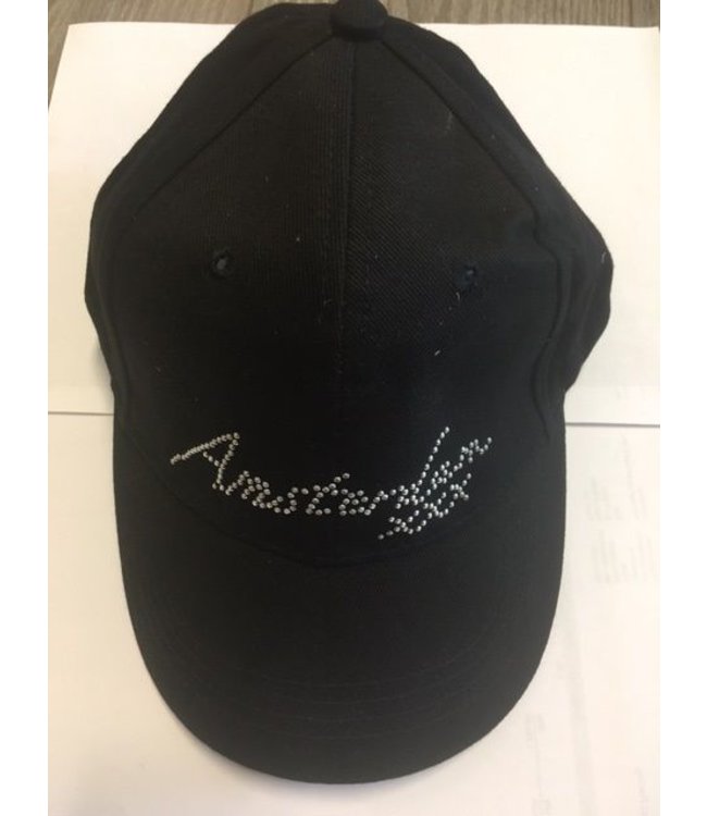 AMSTERDAM Cap Met bling letters